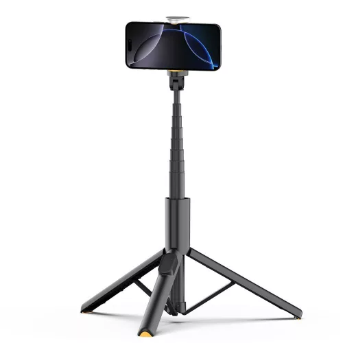 Tech-protect l09s bluetooth selfie stick tripod fekete