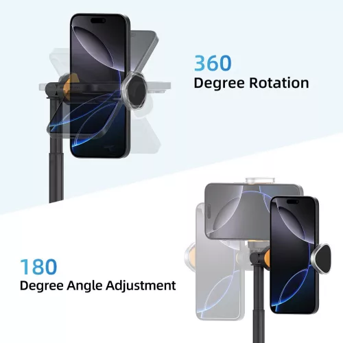 Tech-protect l09s bluetooth selfie stick tripod fekete