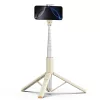 Tech-protect l09s bluetooth selfie stick tripod beige