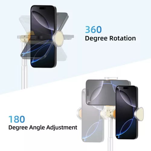 Tech-protect l09s bluetooth selfie stick tripod beige