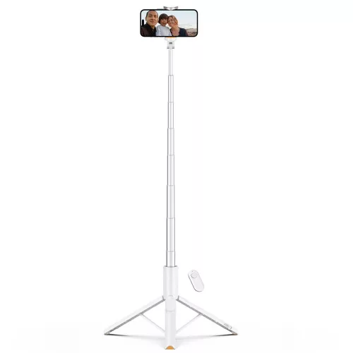 Tech-protect l09s bluetooth selfie stick tripod fehér
