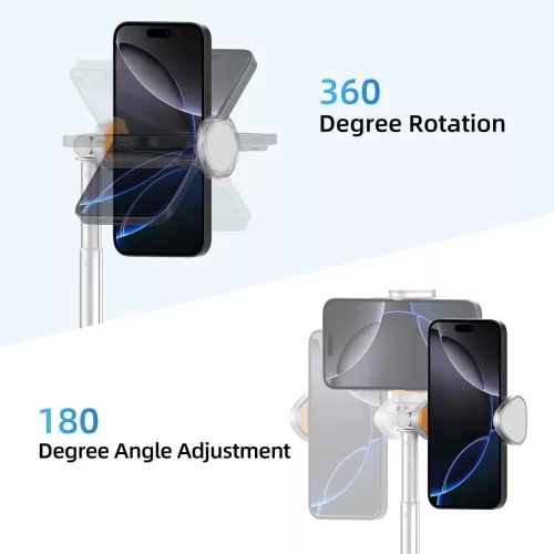 Tech-protect l09s bluetooth selfie stick tripod fehér