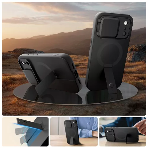 Tech-protect kevlar aura magsafe iPhone 17 Pro fekete