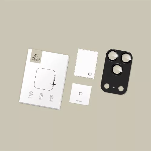 Tech-protect camfull fit+ kamera védőüveg iPhone 17 Pro Max - fekete