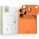 Tech-protect camfull fit+ kameravédő iPhone 17 Pro-hoz cosmic orange