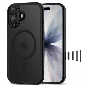 Tech-protect magpeak magsafe cc iphone 17 matte black tok