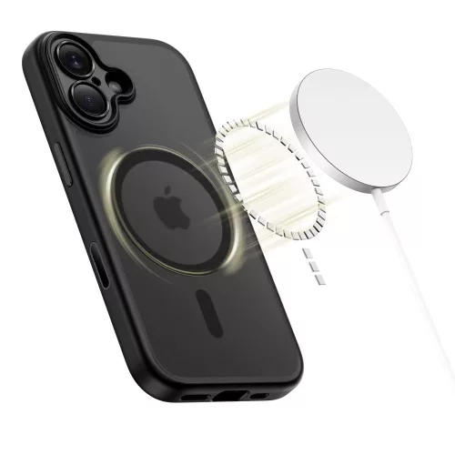 Tech-protect magpeak magsafe cc iphone 17 matte black tok