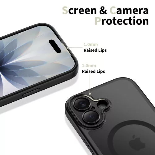 Tech-protect magpeak magsafe cc iphone 17 matte black tok