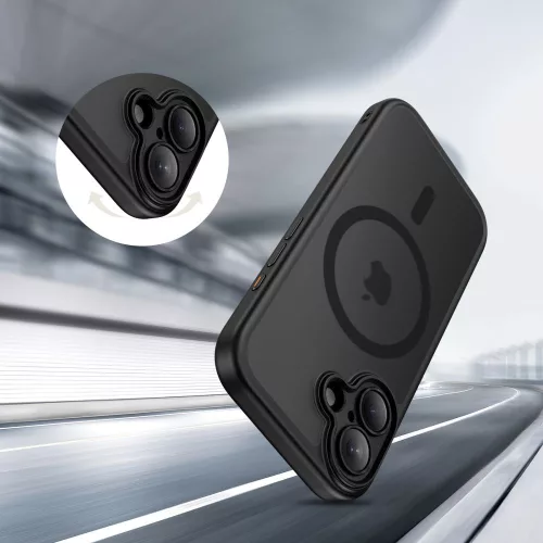 Tech-protect magpeak magsafe cc iphone 17 matte black tok