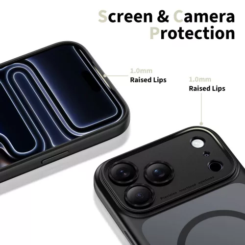 Tech-protect magpeak magsafe cc iPhone 17 Pro matte black telefontok