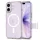 Tech-protect magpeak magsafe cc iphone 17 clear védőtok
