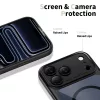 Tech-protect magpeak magsafe cc iPhone 17 Pro Max fekete/átlátszó