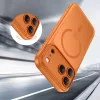 Tech-protect magpeak magsafe cc iPhone 17 Pro tokó - matt kozmikus narancssárga