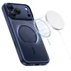 Tech-protect magpeak magsafe cc iPhone 17 Pro mátt mély kék tok