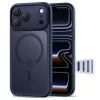 Tech-protect magpeak magsafe cc iPhone 17 Pro Max matte deep blue