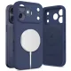 Tech-protect silicone magsafe iPhone 17 Pro mélykék