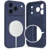 Tech-protect silicone magsafe iPhone 17 Pro Max deep blue