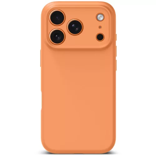 Tech-protect silicone magsafe iPhone 17 Pro Max cosmic orange