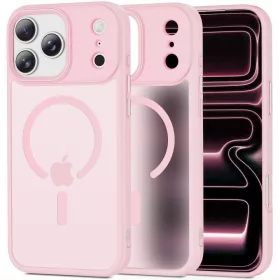 Tech-protect magmat magsafe iPhone 17 Pro Max matte pink tok