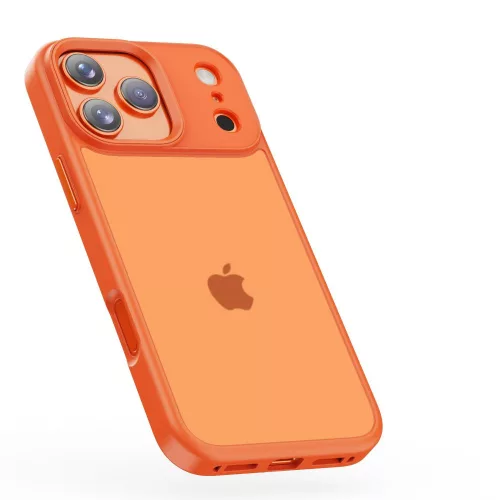 Tech-protect magmat iPhone 17 Pro matte cosmic orange
