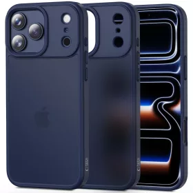 Tech-protect magmat iPhone 17 Pro matt mély kék tok