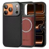 Tech-protect kevlar aramid magsafe iPhone 17 Pro Max fekete tok