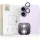 Tech-protect camring fit+ kamera védőüveg iphone 16 / 16 plus / 17 lavender
