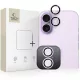 Tech-protect camring fit+ kamera védőüveg iphone 16 / 16 plus / 17 lavender