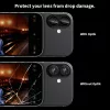 Tech-protect camring fit+ kamera védőüveg iphone 16 / 16 plus / 17 lavender