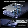 Tech-Protect Camring Fit+ kameravédő iPhone 14 Pro / Max / 15 Pro / Max / 16 Pro / Max / 17 Pro / Max kozmikus narancs