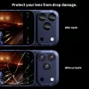 Tech-Protect Camring Fit+ kameravédő iPhone 14 Pro / Max / 15 Pro / Max / 16 Pro / Max / 17 Pro / Max sötétkék