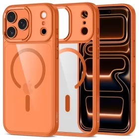   Tech-protect magmat magsafe iPhone 17 Pro cosmic orange/clear