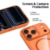 Tech-protect magmat magsafe iPhone 17 Pro Max kozmikus narancs/átlátszó tok