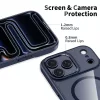 Tech-protect magmat magsafe iPhone 17 Pro Max tok - deep blue/clear