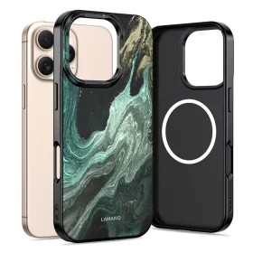 Tech-protect lamano magsafe iPhone 16 Pro verde aura