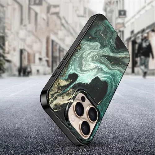 Tech-protect lamano magsafe iPhone 16 Pro verde aura