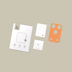   Tech-protect camalloy fit+ kamera védő iPhone 17 Pro Max cosmic orange