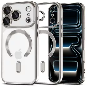  Tech-protect magflex magsafe iPhone 17 Pro Max fényes ezüst - 