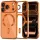Tech-protect magflex magsafe iPhone 17 Pro fényes cosmic orange tok