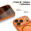 Tech-protect magflex magsafe iPhone 17 Pro fényes cosmic orange tok