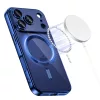 Tech-protect magflex magsafe iPhone 17 Pro tok - fényes deep blue -