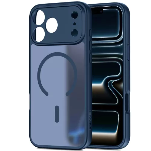 Tech-protect basicmag magsafe iPhone 17 Pro Max tok matte mélykék