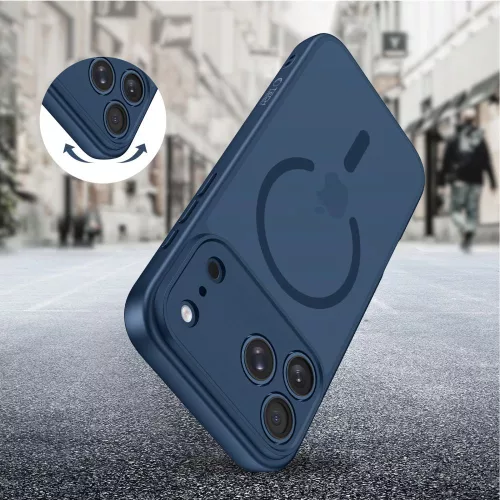 Tech-protect basicmag magsafe iPhone 17 Pro Max tok matte mélykék