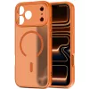 Tech-protect basicmag magsafe iPhone 17 Pro Max matte cosmic orange védőtok