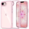 Tech-protect magmat iphone 16e / 17e hátlap - soft pink/clear