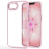 Tech-protect magmat iphone 16e / 17e hátlap - soft pink/clear