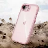 Tech-protect magmat iphone 16e / 17e hátlap - soft pink/clear