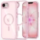 Tech-protect magmat magsafe iphone 16/17 soft pink/clear tok