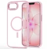 Tech-protect magmat magsafe iphone 16/17 soft pink/clear tok