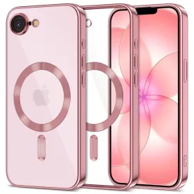   Tech-protect magflex magsafe iphone 16/17 védőtok rose gold